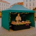 Градинска Шатра 3х4.50 – 23кг с Усилена Конструкция и Три Страници