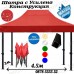 Шатра 3х4.50 с Усилена Конструкция и Гумирано Покривало