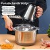 Професионален Електрически Чопър Месомелачка 5L. 2000W