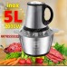 Професионален Електрически Чопър Месомелачка 5L. 2000W