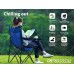 Преносим Сгъваем стол до 120кг. с Метални Крака и Калъф